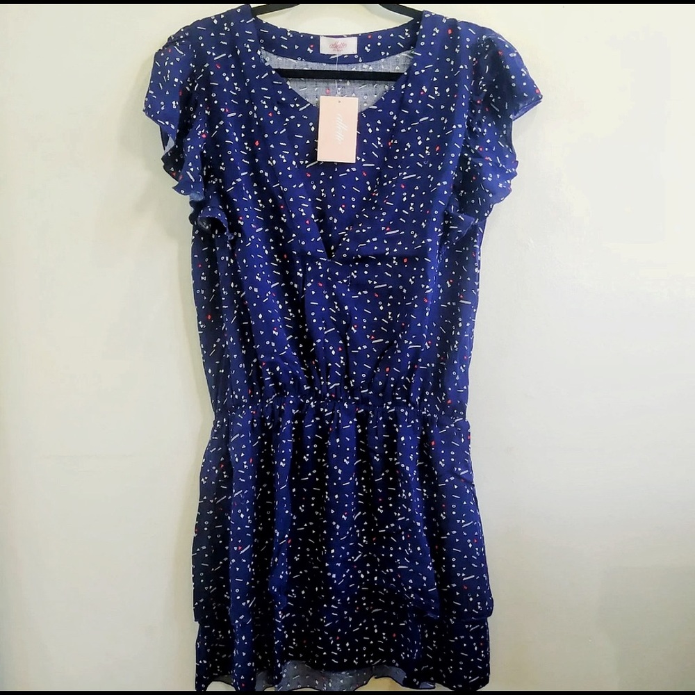 NWT Allette Brooklyn Nursing Dress